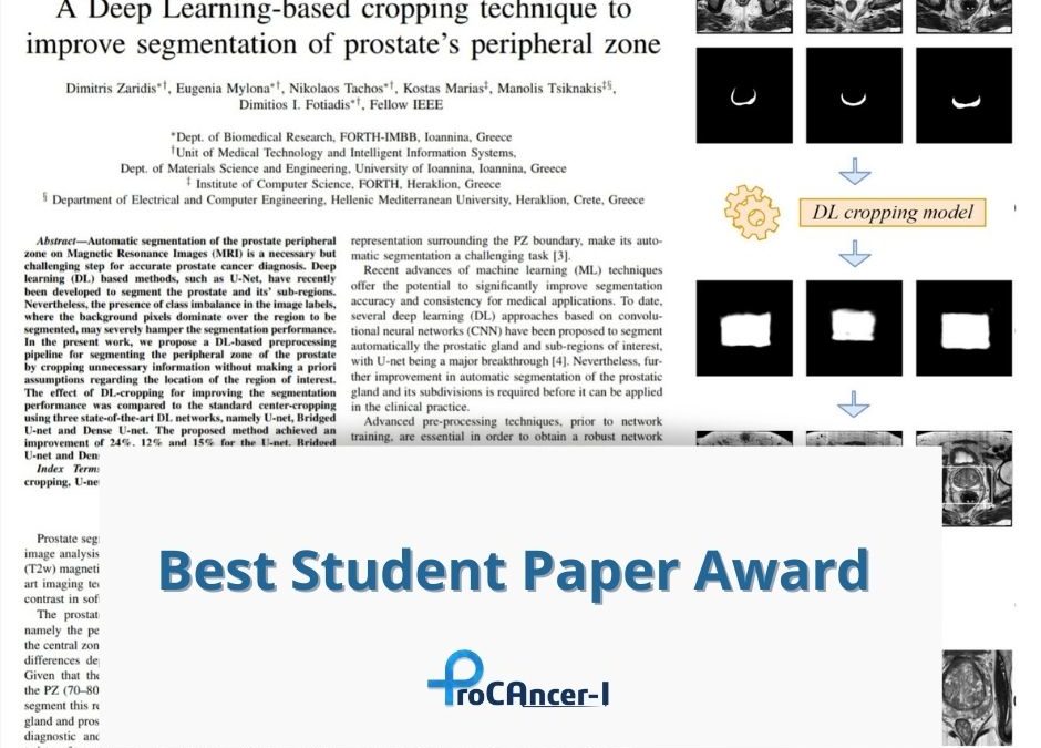 Best Student Paper Award in the 21st IEEE International Conference on BioInformatics and BioEngineering