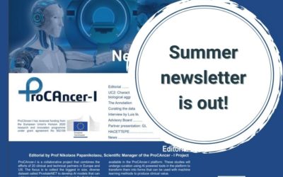 Our 3rd issue of the ProCAncer-I newsletter has been published!