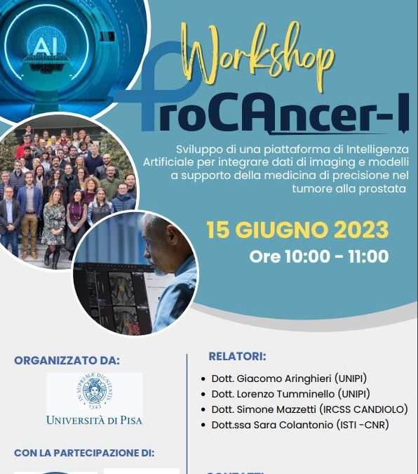 ProCAncer-I workshop with the Italian association in collaboration with CAND and CNR